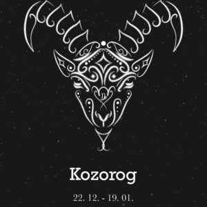 Podoba horoskopa / Belo na zvezdnem ozadju