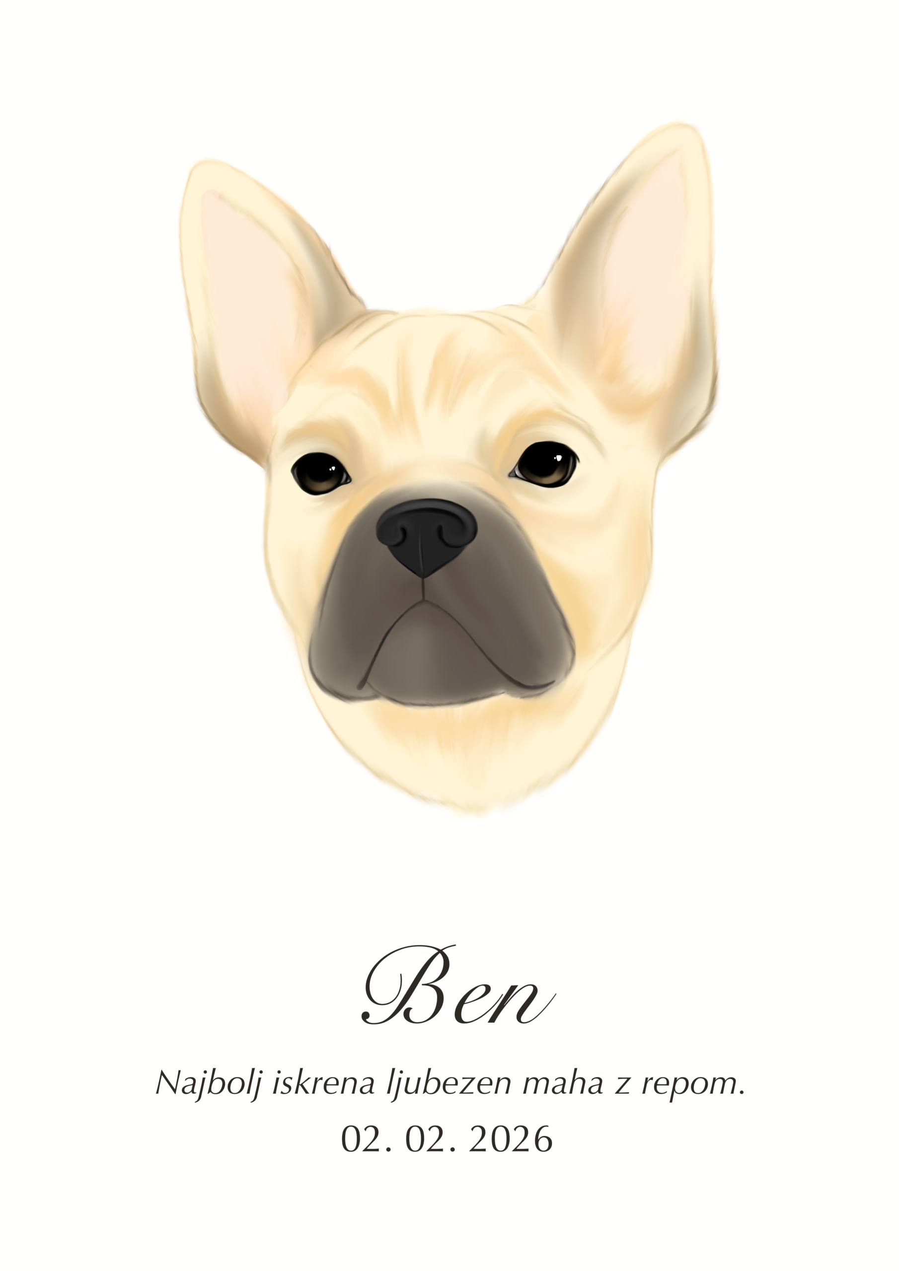Print Francoski buldog