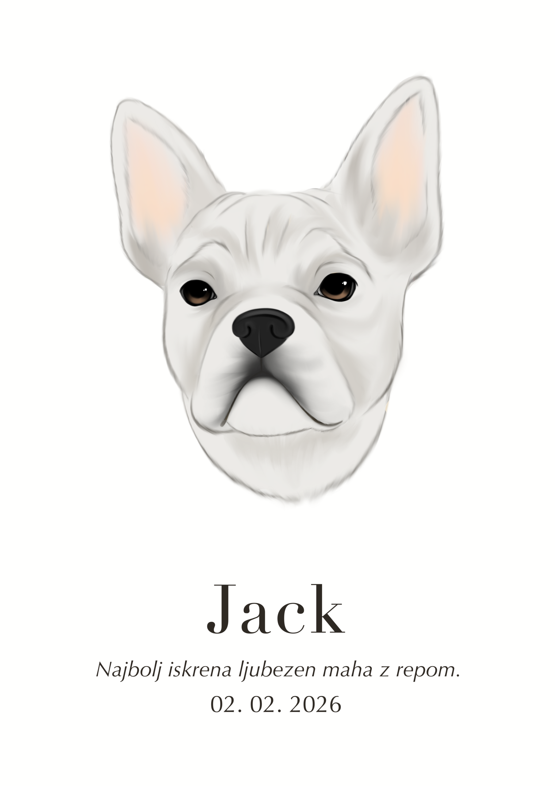 Print Francoski buldog
