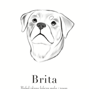 Print Rottweiler