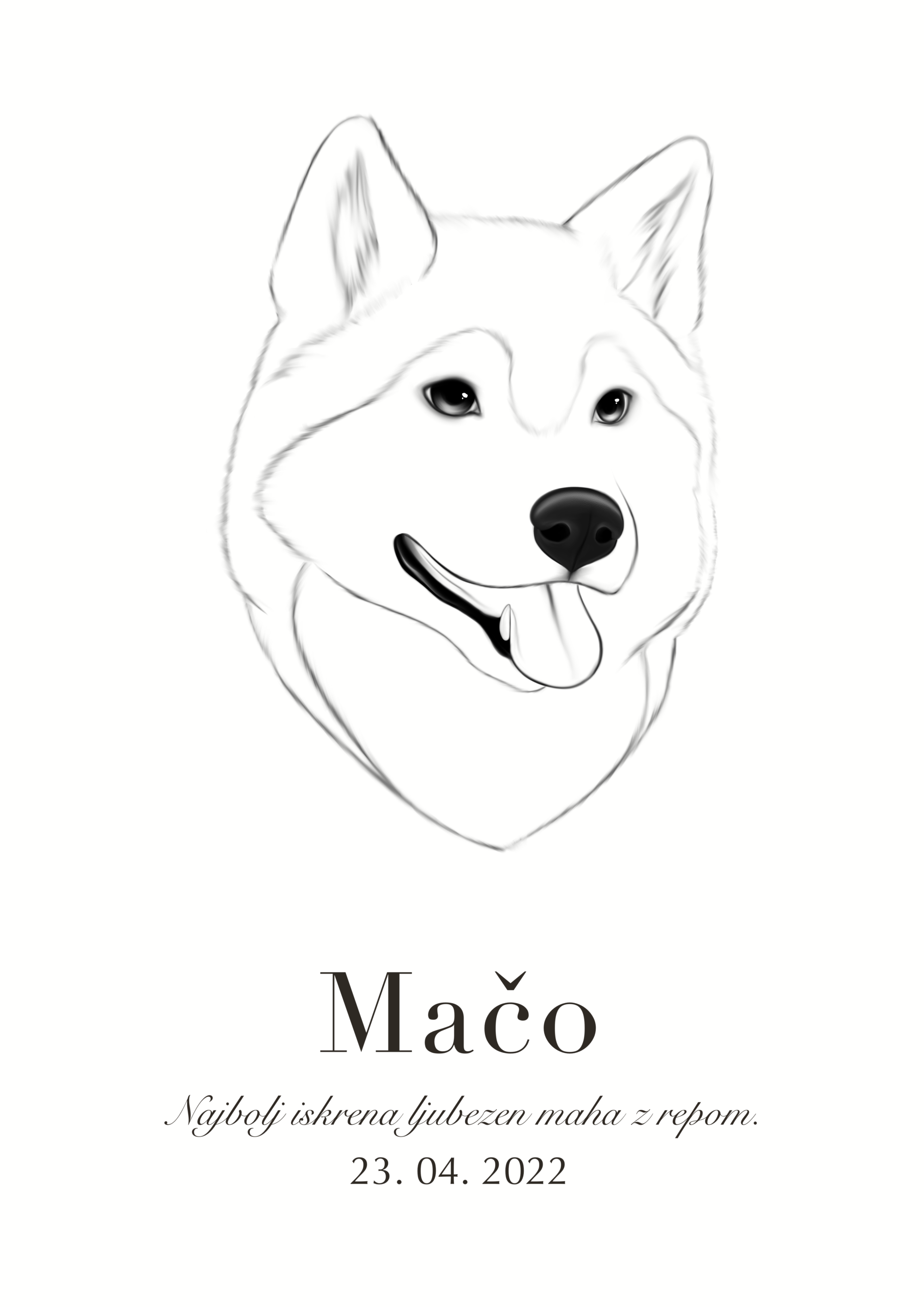 Print Shiba Inu