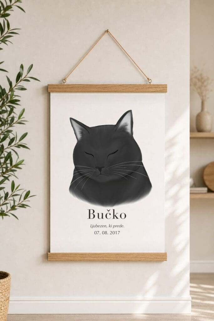 Print Britanska kratkodlaka mačka