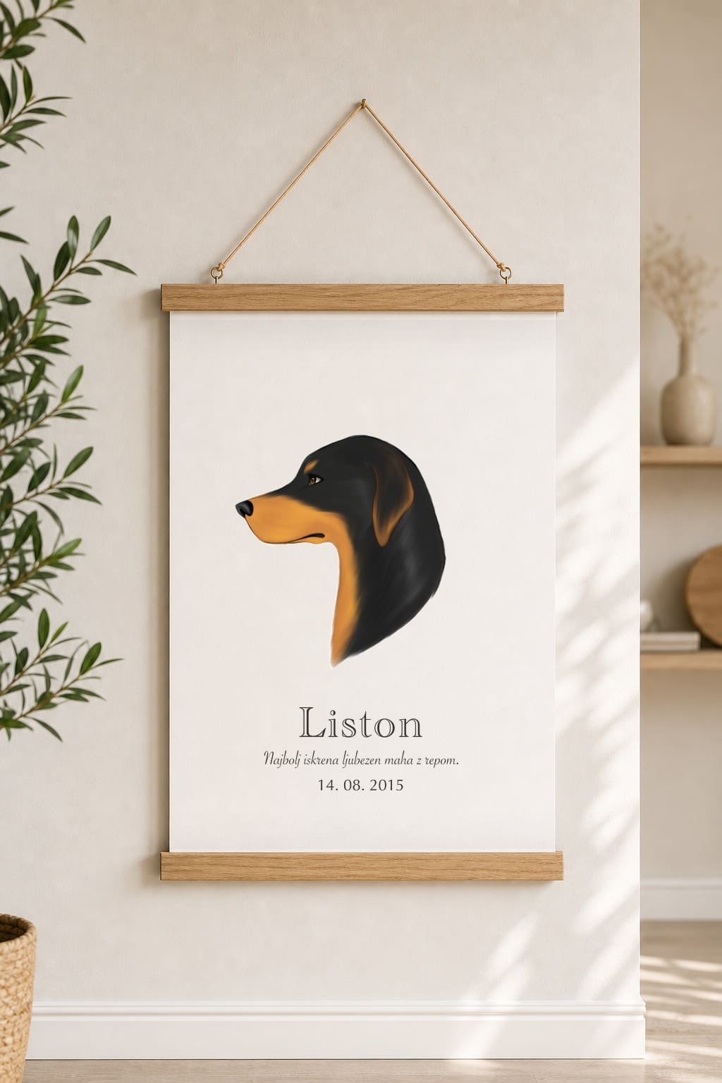 Print Doberman