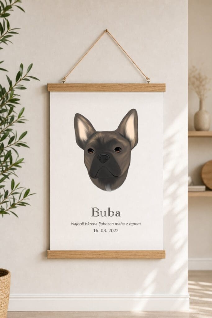 Print Francoski buldog
