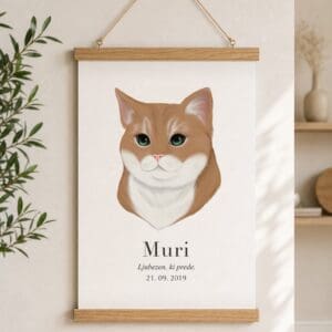Print Maine Coon