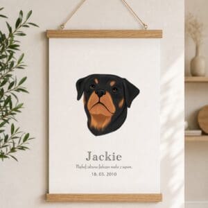 Print Rottweiler