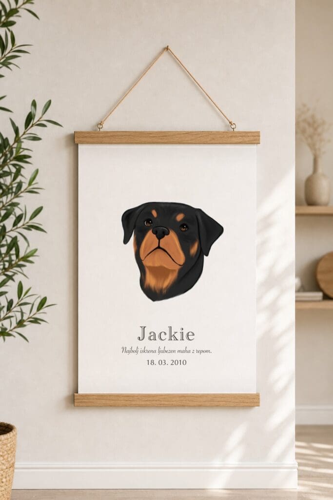 Print Rottweiler