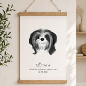 Print Shih Tzu