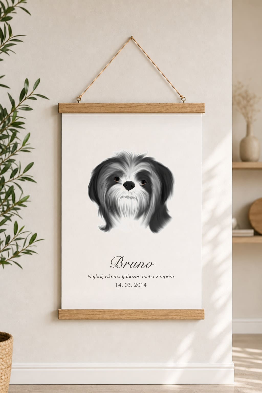 Print Shih Tzu